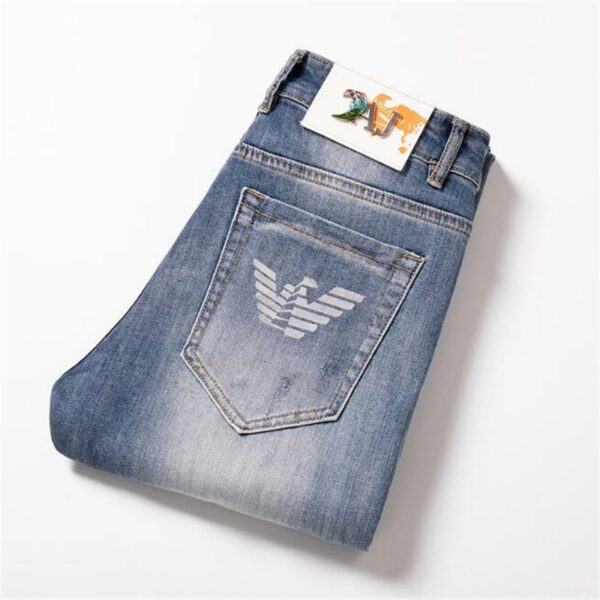 NEW High Quality Spring Summer Pure Cotton Man's Fashionable Casual Jeans Pants Size 28-38 1